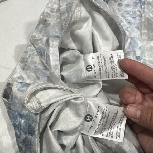 NIB $185 [ 2 Euro Shams ] for Hotel Collection Speckle‎ - Picture 4 of 9